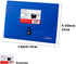 TRANBO Accordion File Organizer with 7 Pockets, Pack of 4, Letter Size/A4 Expanding Folder with Index Tabs