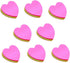 LGEGE 8 Pads Heart Shaped Note Pad, Self-Sticky Memo Pad, Adhesive Paper Post Notes