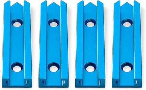 POWERTEC 71609 3" T-Track Intersection Kit with Predrilled Mounting Holes for Universal T Track Accessories