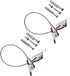 2 Sets Yardwe Home Furniture Straps and Pet Safety Anchors for Preventing Tipping Reliable Furniture Secure Fasteners