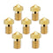14 Pcs M6 3D Printer Nozzle - 0.4mm Extruder Brass Nozzle Print Head for 1.75mm Filament E3D V5 V6 Makerbot