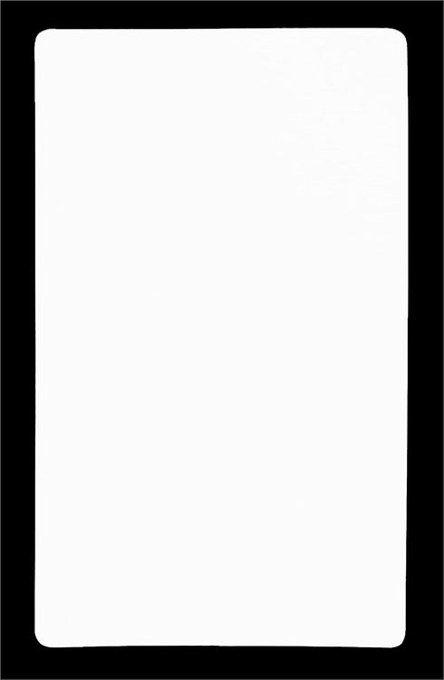 CleverDelights 3" 5" 100 Pack 3x5 Inch White Plastic Cards - x - - Waterproof Heavy Duty Card