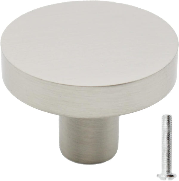 2 Pack Cabinet Knobs, Mushroom Round Zinc Alloy Dresser Drawer Pulls, Modern Copper Kitchen Bathroom Hardware
