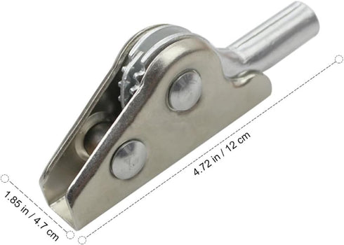 2pcs 5-Level Zerodeko Black Sofa Angle Adjuster Hinges for Folding Chairs with Adjustable Support Mechanism, Sturdy