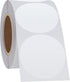 Hybsk White Color Coding Dot Labels, Round Semi Gloss Paper Stickers, 2 inch Adhesive Label
