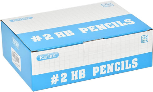Wood-Cased #2 HB Pencils, Pre-sharpened, 360 Count Bulk Pack