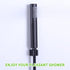 Nozzle Angle Simple Shower Wand Holder, Brass Shower Head Hanger, Sprayer Handle Bracket, Matte Black