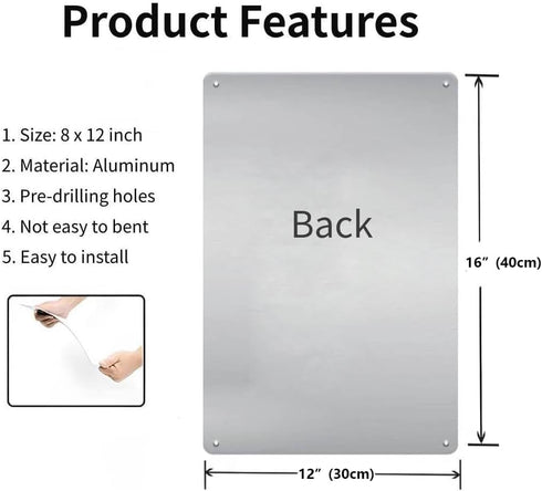 Generic 12x16 Inch Use Hand Sanitizer Sign, ANSI Notice Metal Sign - Informational Wall Display