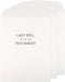 Qilery 3 Pieces Oversized Last Will And Testament Envelopes, 10.2 x 12.9 Inch, Self Adhesive, Tear Resistant (White)