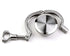 LOKLNEYK 1pcs 304 Set 1.5"-8" Applications(45mmx64) SS Sanitary Tri Clamp Ferrule/End Cap/Clamp/Gasket
