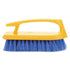 Rubbermaid Commercial RCP6482COB RCP6482COB-Iron-Shaped Scrub, 6quot Brush, White Plastic Handle Bristles, Navy