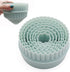 8 Pieces Plastic Display Stands for Pyrex Bowls, Bowl Stands for Cabinet Organizer