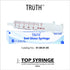 Truth Laboratory Glass Syringe, 5ml Glass Tip (01-08-01-05)