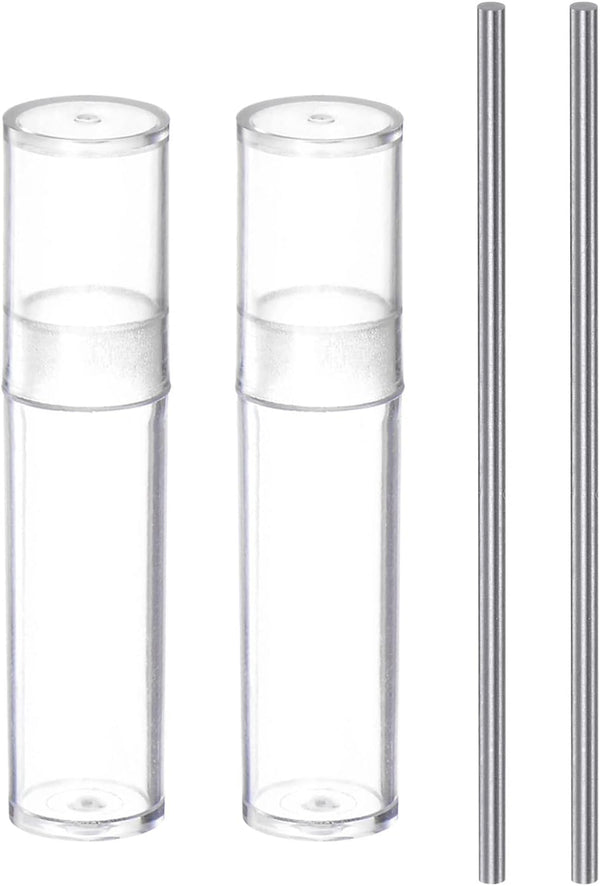 2pcs 0.0591" Pin Gage, 1.50mm Diameter, Class X Plug Gage Pin, Bearing Steel, Metric Tolerance 0.001mm Go No-Go