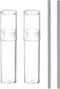 2pcs 0.0591" Pin Gage, 1.50mm Diameter, Class X Plug Gage Pin, Bearing Steel, Metric Tolerance 0.001mm Go No-Go