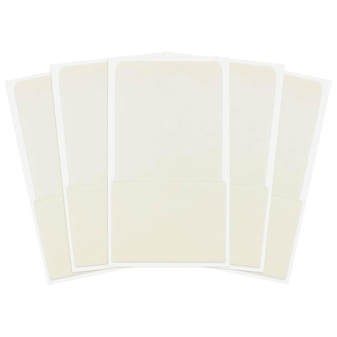 Hygloss Products Manila Library Pockets, Self-Adhesive Pocket Envelopes, 50 Pack, 6.25 x 3.5 Inches
