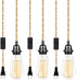 SHIWEIDA Industrial 15ft Pendant Light Cord -Plug in Hanging Light Fixture, 15FT Farmhouse