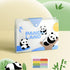 Cute Accordion File with 8 Pocket, Panda Animal Expanding Folder Jackets for Documents, A4 Size Organizer