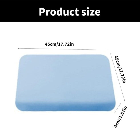 LOXGO Memory Foam Seats Cushions For Seating Alleviates Discomfort Home Office Or Car Use Stylish Dark