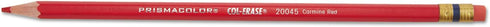 Prismacolor 20045 Col-Erase Pencil w/Eraser Carmine Red Lead/Barrel Dozen by Prismacolor