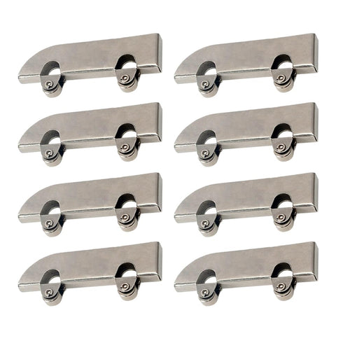 BE-TOOL 8pcs Metal Rollers for Glass Doors, Small Cabinet Sliding Doors, Balcony Sliding