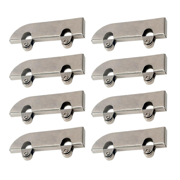 BE-TOOL 8pcs Metal Rollers for Glass Doors, Small Cabinet Sliding Doors, Balcony Sliding