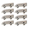 BE-TOOL 8pcs Metal Rollers for Glass Doors, Small Cabinet Sliding Doors, Balcony Sliding