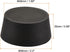 MECCANIXITY Rubber Tapered Plug 48mm to 56mm Solid Test Tubes Bungs Stopper Black for Lab Home 5 Pieces