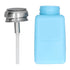 200ml Press Type Solvent Dispenser, ESD Anti Static Bottle with Stainless Steel Lid, Blue