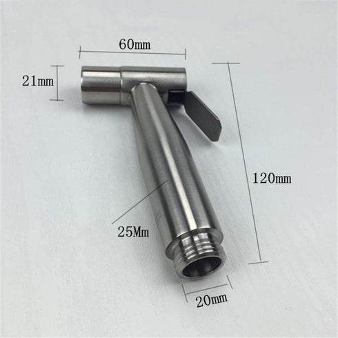 YHWKZCTTT Toilet Sprayer Kit Brass Shower Replacement Spray Compatible with Premium Cloth Diaper - Stainless Steel
