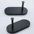 304 Round.93088MB RANDOM Matte Black Toilet Paper Holder with Phone Shelf, SUS Stainless Steel Modern Bathroom