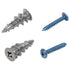 Self-Drilling Hollow Metal Stud Wall Anchors - Heavy Duty Drywall Kit with 25 Tapping Mount Screws