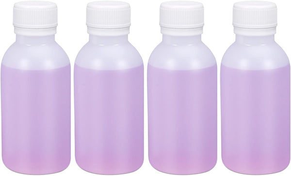 PE Plastic Food Grade Bottles, Wide Mouth Lab Reagent Bottle, Liquid/Solid Sample Storage Container