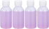 PE Plastic Food Grade Bottles, Wide Mouth Lab Reagent Bottle, Liquid/Solid Sample Storage Container