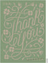United States Postal Service 2020 20) Thank You (Sheet of First-Class Mail Forever Postage Stamps