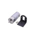 RNUDBLSK 6V12V JGB37-550 37mm DC Gear Motor with Bracket Metal Gear Low Speed