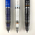 Zebra Pen DelGuard Mechanical Pencil, Fine Point, 0.5mm, Black/Blue/White Barrel, 3-Pack with Lead Refills
