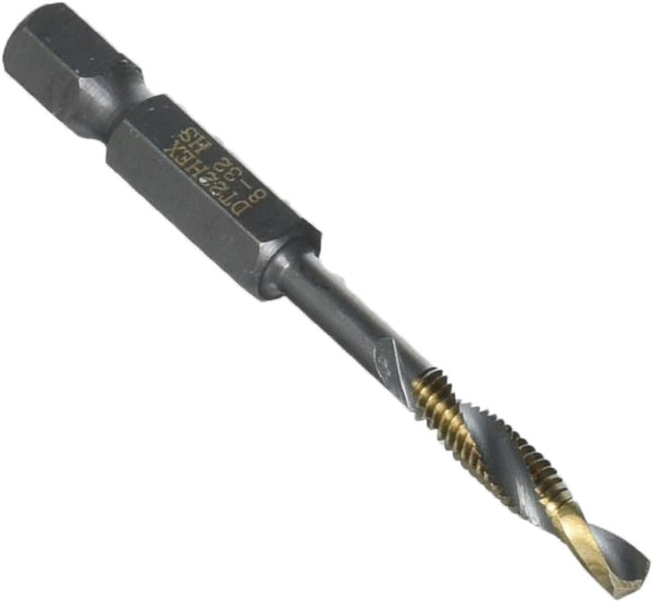 Champion DT22HEX-8-32-IPAC Combination Drill and Tap Cutting Tool