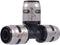 SharkBite 1/2 Inch EvoPEX Tee, Pack of 3, Push to Connect Plumbing Fitting, PEX, K362Z3