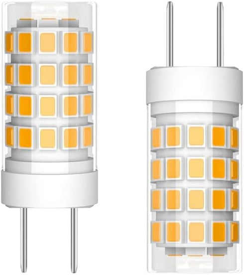 2-Pack GY6.35 LED Bulb 4W GY6.35 Bi-pin Base 40W GY6.35 Halogen Bulb