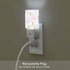 Chrobak LED Night Light,Cute Cartoon Swan LED Night Light Plug into Wall with Dusk to Dawn Light Sensor White Energy