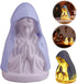 Generic Virgin Mary LED Devotional Table Lamp,Virgin Mary Prayer Night Light,Elegant Religious Statue Lamp,Handmade