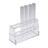 uxcell Acrylic Test Tube Holder Rack, 6 Wells for 10ml Centrifuge Tubes, Clear, 2 Pcs