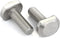 M8 x 35mm T-Slot Drop-in Stud Sliding Bolts, 304 Stainless Steel 18-8, Full Thread, 5 PCS