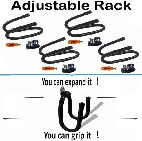 Power Tool Organizer,Wall Mount Garage Storage Rack,Power Tool Hanger Hook,Workshop/Home Organization Wall Hanger for Drill,Cable,Accessories Bag,tool box,Other Tools etc- Holds 4 Drills by AUXPhome