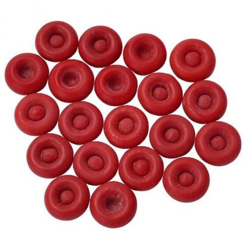 25 Pcs Red Caulk Saving Cap, Caulking Tube Cover, Caulk Sealer Save Cap for Sealing and Preserving