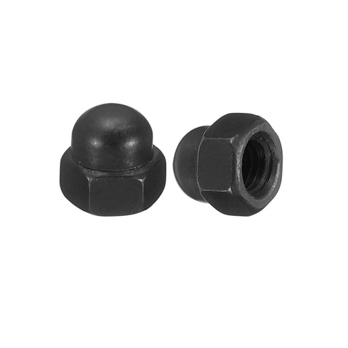 PATIKIL M5x0.8 Acorn Hex Bolt Covers, 40 Pcs Dome Head Carbon Steel Decorative Cap Nut for Home Repair
