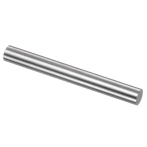 uxcell Round Steel Metal Rod, 7mm x 60mm High Speed Steel Lathe Bar Stock Tool for DIY Craft