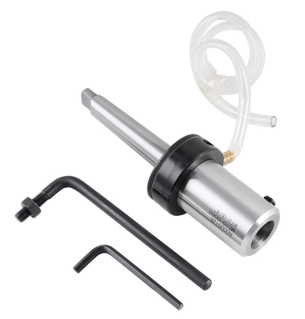 Accusize Industrial Tools Mt2 to 3/4 inch Weldon Shank with Coolant System for Drill-Use Annular Cutter