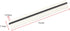 The Lord of the Tools 10Pcs 1.27mm Pitch Single Row Straight Vertical Pin Header, 40 Pin for Circuit Boards